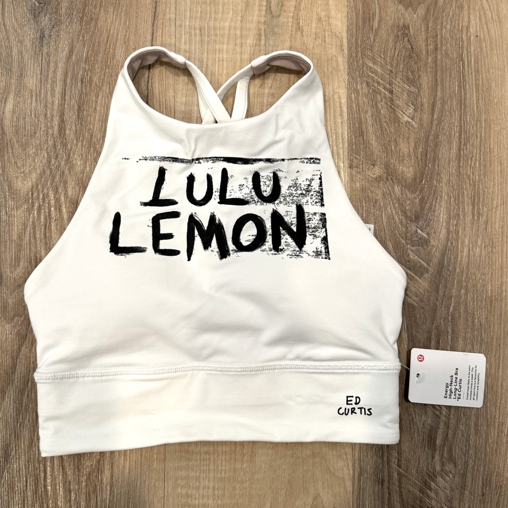 Lululemon Energy High-Neck Long-Line Bra Size 2